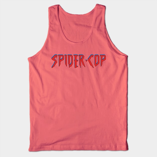 Spider-Cop Logo Tank Top by AlteredWalters